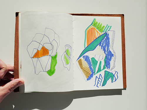 sketchbooks | carnet-2024 | &copy; patrice de Santa Coloma
