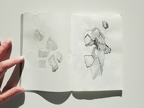 sketchbooks | carnet-2024 | &copy; patrice de Santa Coloma