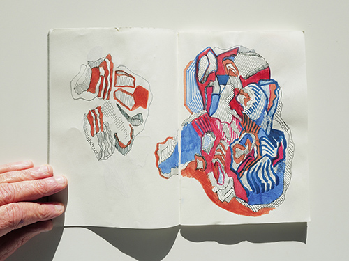 sketchbooks | carnet-2024 | &copy; patrice de Santa Coloma