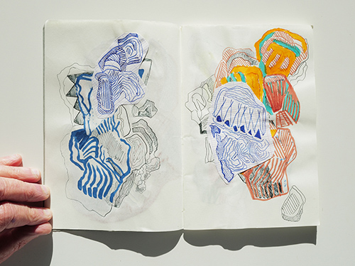 sketchbooks | carnet-2024 | &copy; patrice de Santa Coloma