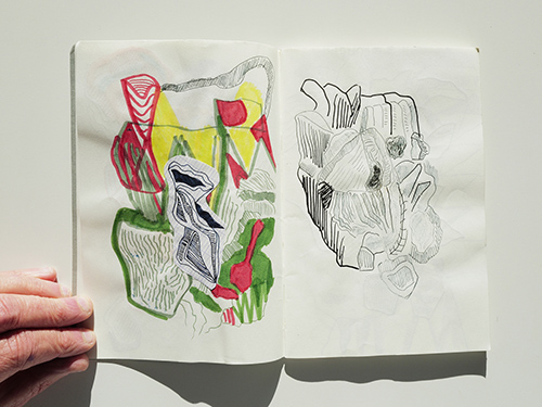 sketchbooks | carnet-2024 | &copy; patrice de Santa Coloma