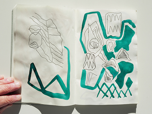 sketchbooks | carnet-2024 | &copy; patrice de Santa Coloma