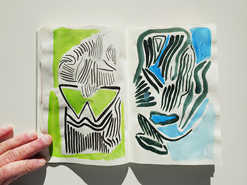 sketchbooks | carnet-2024 | &copy; patrice de Santa Coloma