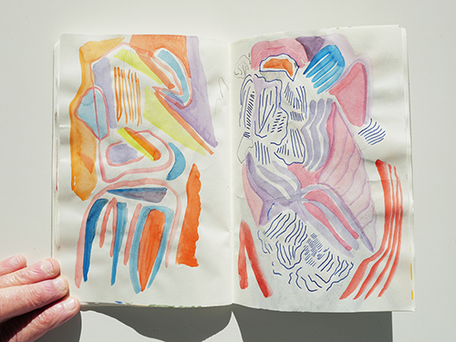 sketchbooks | carnet-2024 | &copy; patrice de Santa Coloma