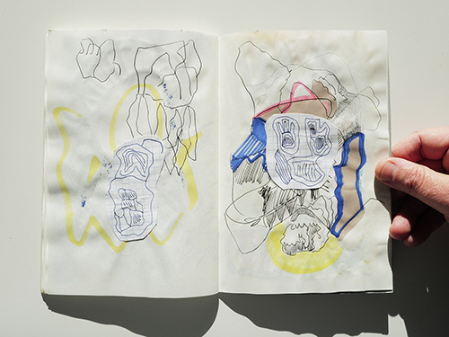 sketchbooks | carnet-2024 | &copy; patrice de Santa Coloma