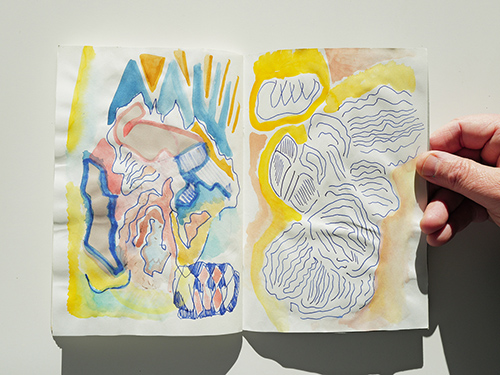 sketchbooks | carnet-2024 | &copy; patrice de Santa Coloma