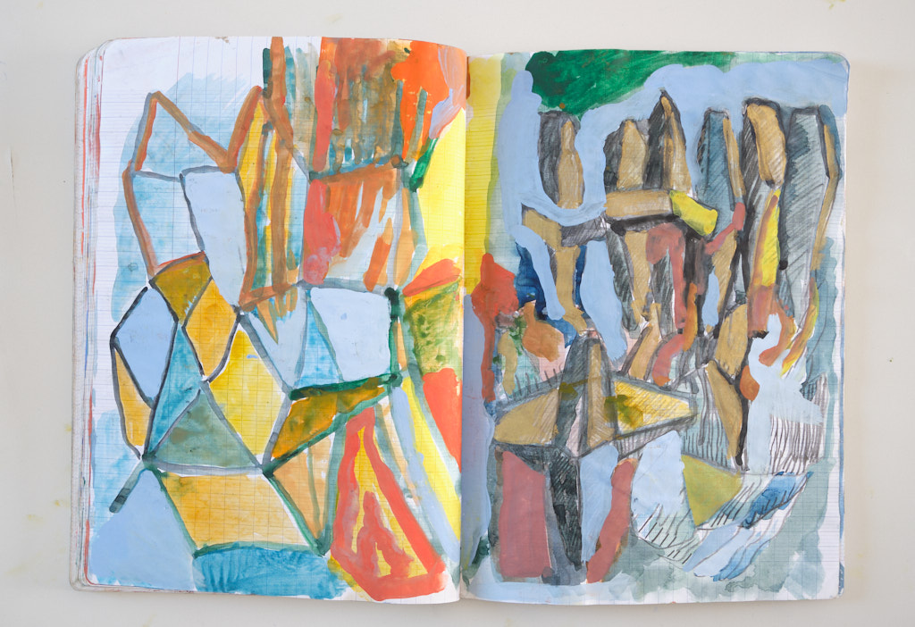 sketchbooks | carnet-giotto | © patrice de Santa Coloma