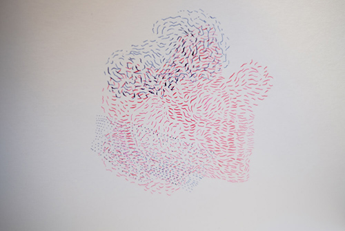 exhibitions | une-vie-en-pointilles | &copy; patrice de Santa Coloma