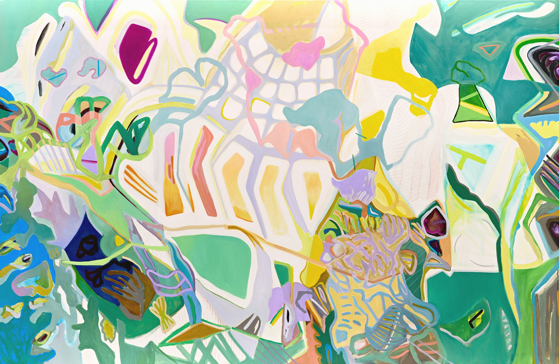 paintings | cosmos-cinco | &copy; patrice de Santa Coloma