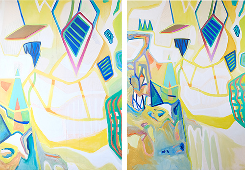 paintings | diplopia | &copy; patrice de Santa Coloma