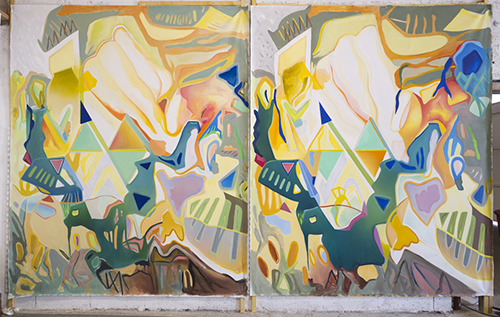 peintures | diplopia5 | &copy; patrice de Santa Coloma