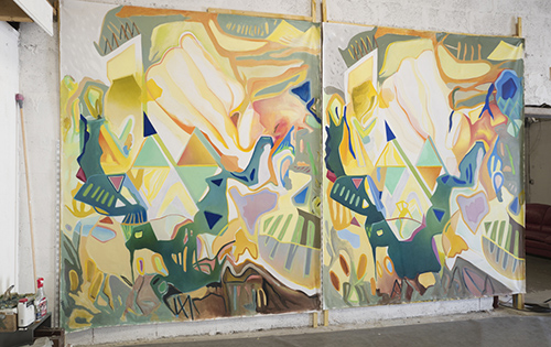 peintures | diplopia5 | &copy; patrice de Santa Coloma