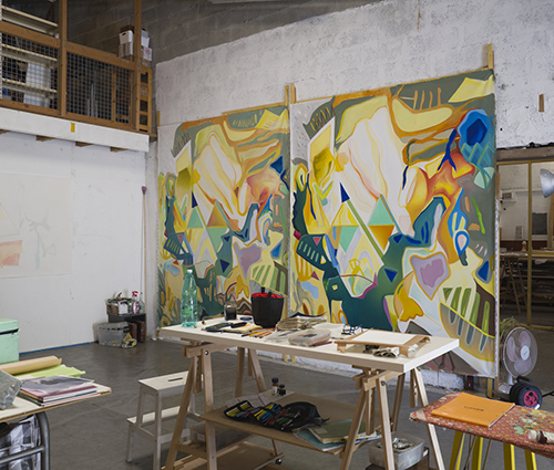 peintures | diplopia5 | &copy; patrice de Santa Coloma