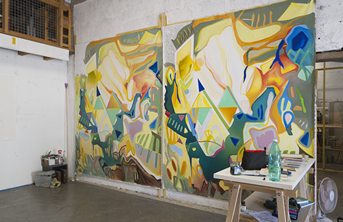 peintures | diplopia5 | &copy; patrice de Santa Coloma