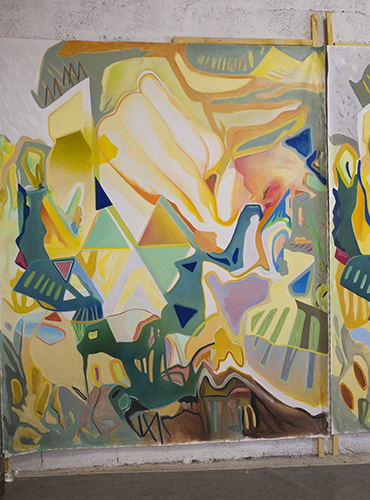peintures | diplopia5 | &copy; patrice de Santa Coloma