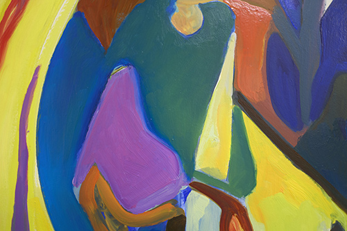 peintures | polyphemus | &copy; patrice de Santa Coloma