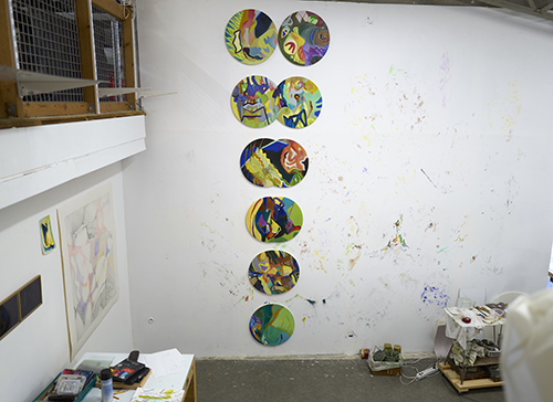 peintures | polyphemus | &copy; patrice de Santa Coloma