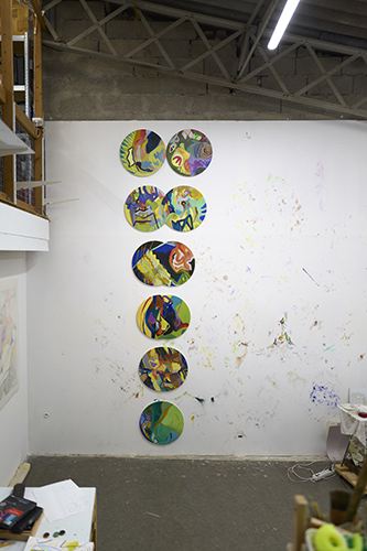 peintures | polyphemus | &copy; patrice de Santa Coloma