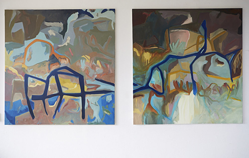 paintings | polyptycos-last | &copy; patrice de Santa Coloma