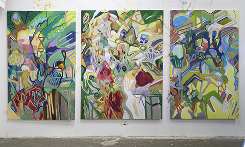 peintures | syntonies | &copy; patrice de Santa Coloma