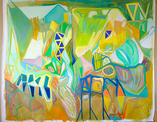 peintures | telas-sueltas | &copy; patrice de Santa Coloma
